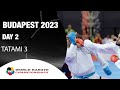 KARATE World Championships | Day 2 – Tatami 3 | WORLD KARATE FEDERATION