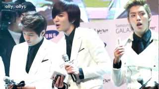 120413 Galaxy Player Party Sungjong DANCE