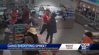 Claxton sees seven shootings in October