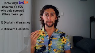 Fine Print Friday #44 — How FedEx protects themselves against late/lost packages