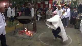 御幸神社花祭2015爺婆翁味噌塗り等