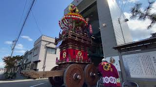 新湊曳山 2020 荒屋町 お囃子生演奏