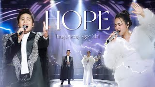 TÙNG DƯƠNG - NGỌC MAI và màn hòa giọng ĐỈNH CAO với HOPE | Live in Giao Lộ Thời Gian