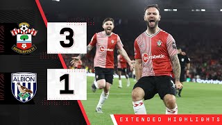 EXTENDED HIGHLIGHTS: Southampton 3-1 West Brom | Championship play-off semi-final second leg