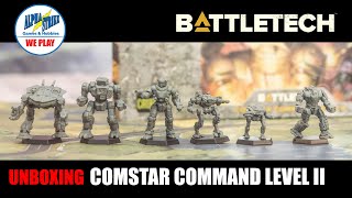 BattleTech: Comstar Command Level II Unboxing