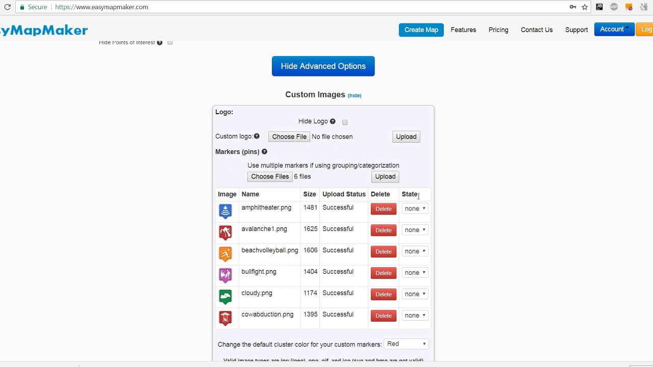 Add Custom Pins To A Map Youtube