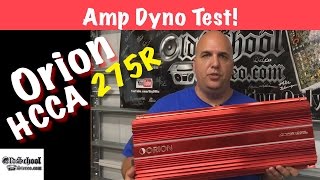 1999 Orion HCCA 275R Amplifier Amp Dyno Test