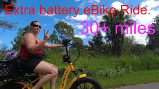 Central Florida Railroad trail ebike ride to Edgewater on our Addmotor M-140 R7