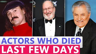 7 Famous Actors Who died Recently