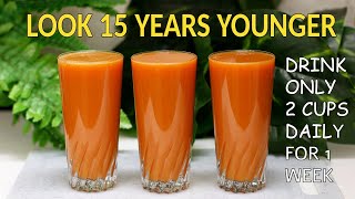 Drink 2x Daily - Look Many years Younger with Beautiful Glowing Skin- HERE'S WHY?