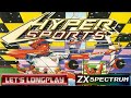 LETS LONGPLAY: Hyper Sports (ZX SPECTRUM - With Commentary) + 9.99 Horse Event Footage