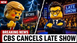 Trump Silenced Colbert's Show — But His Last Night Broke the Internet | LEGO Animation