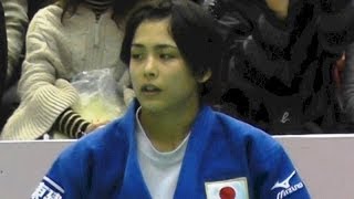 出口クリスタ vs シルバ(BRA)女子57kg級 3位決定戦 柔道グランドスラム東京2013.11.29