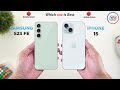 Samsung S23 FE Vs iPhone 15 | Full Comparison ⚡ Which one is Best?