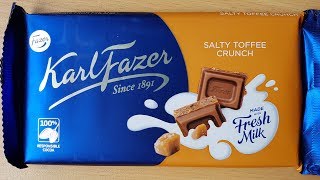 Karl Fazer Milk Chocolate With Salty Toffee Brittles