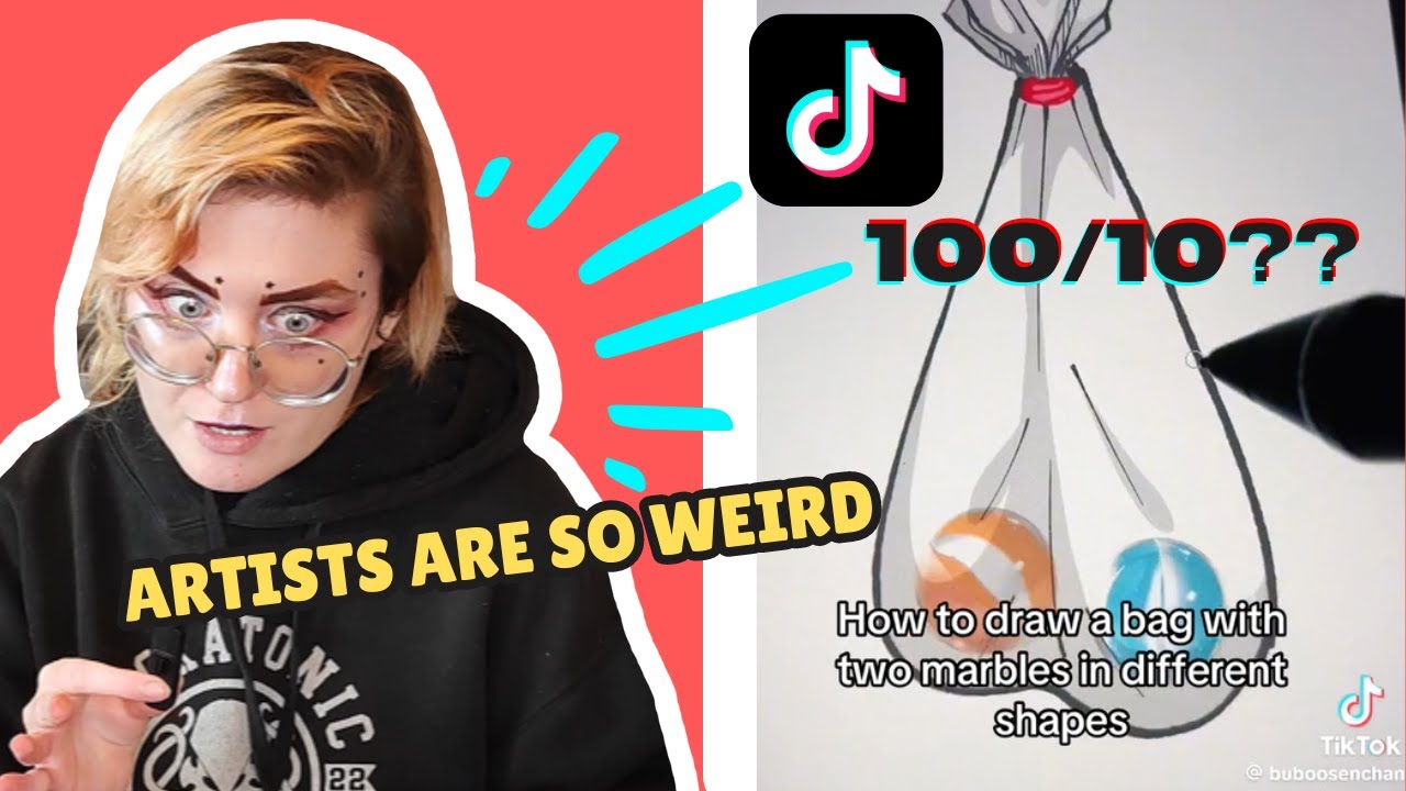Tiktok Art Tutorials Are Wild