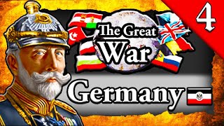 WARSHIPS BATTLE IN THE ENGLISH CHANNEL! The Great War Mod WW1 Total War Germany Campaign Gameplay #4