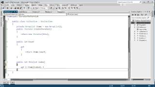 Iterator Design Pattern C#