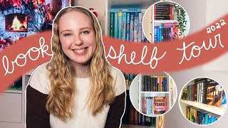 BOOKSHELF TOUR 2022 (350+ books) | taking you *in depth* through my home library