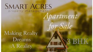 Spacious Apartment For Sale || 3 BHK || Premium Residential || Kerala || Thrissur || Smart Acres ||