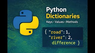 Python Basics for GIS Programming #9 – Dictionaries & Dictionary Methods Explained