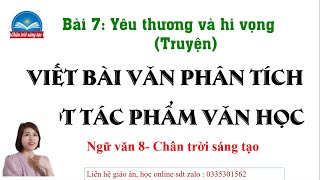 Viết bài văn phân tích tác phẩm văn học- Ngữ văn 8- Chân trời sáng tạo- Cô Kim Oanh