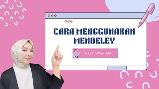 Panduan Penggunaan Aplikasi Mendeley