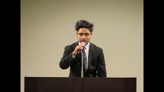 日本語弁論大会2018「大安」REGMI BIMAL（ネパール）