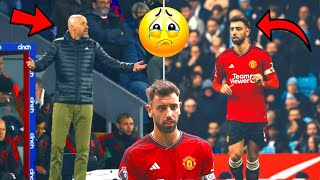 BRUNO FERNANDES REMARKABLE MAN UNITED RECORD COMES TO AN END AFTER BEING RULED OUT VS CRYSTAL PALACE