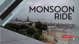 Monsoon Bike Ride 2024. Hyderabad to Kanyakumari.