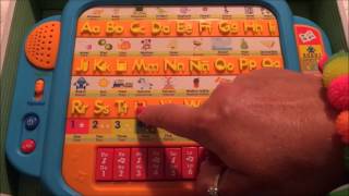 Let's try playing with my  Alphabet Electronic Bilingual Walmart Kindergarten Toy