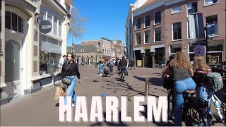 HAARLEM CITY CENTRE WALKING TOUR |4K UHD VIDEO|