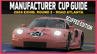 GT7 2024 Manufacturer Cup Exhibition R3 Guide - Road Atlanta