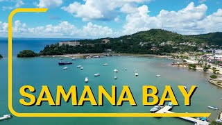 Stunning Aerial Views of Samaná Bay | Drone Footage | Dominican Republic