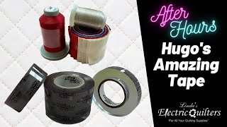 HUGO'S AMAZING TAPE! Wrap it up with this reusable, self bonding tape!