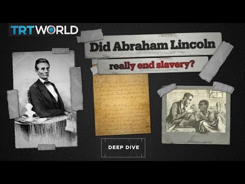 What President set the slaves free?