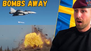 SWEDENS ELITE FIGHTER PILOTS BRITISH ARMY VETERAN REACTS