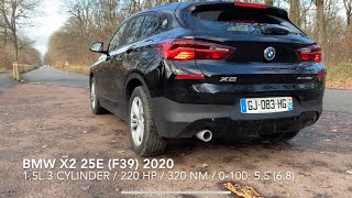 BMW X2 25e (F39) DRIVE AND SOUND + 0-100 Km/h (1080p)