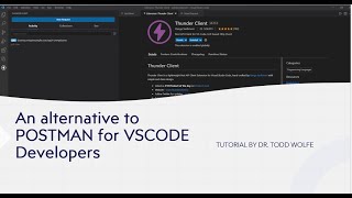 VSCode Tutorial: Using Thunder Client: an alternative to Postman for Developers