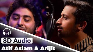 Atif Aslam & Arijit Singh Love Mashup 8D Audio | Best Ever Songs in 8D Mashup