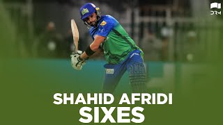 Shahid Afridi Sixes | HBL PSL 2020 | MB2T