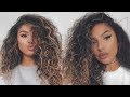 BIG CURLY HAIR TUTORIAL / ROUTINE BIG CURLY HAIR TUTORIAL / ROUTINE
