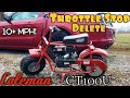 Coleman CT100U Throttle Stop Governor Removal & Top Speed - How To Bypass