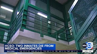 2 inmates die in custody of Harris County jail, totaling to 4th inmate death in 2026, HCSO says