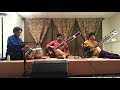 Jugalbandi by Sugato Nag and Snehesh Nag - Desh Drut Teentaal in Nashua. Tabla Nitin Mitta