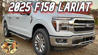 2025 FORD F150 LARIAT IN SPACE WHITE: WHERE REFINED LUXURY MEETS RUGGED 4X4 PERFORMANCE \u0026 STYLE