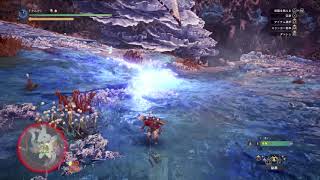 MHW:I PS4 歴戦王ネロミェール  水蒸気大爆発 被ダメ検証 ガンナー編 ソロ 非怒り状態