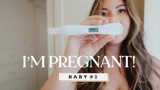 FINDING OUT I'M PREGNANT WITH BABY #2
