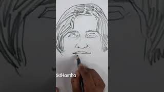 How To Draw APJ Abdul Kalam Sir | APJ #AbdulKalam Sketch | Celebrity Artist | Dr.Harrsha Artist
