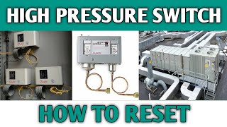 Air Conditioner High Pressure Switch | How To Reset HP Switch | Air Conditioner Tripping Solution In